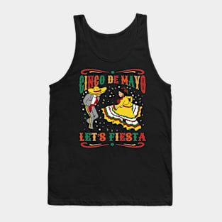 Cinco De Mayo Lets Fiesta Tank Top